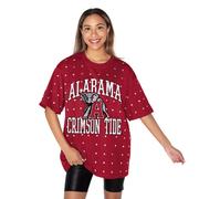 Alabama Gameday Couture In The Zone All over Rhinestone Tee